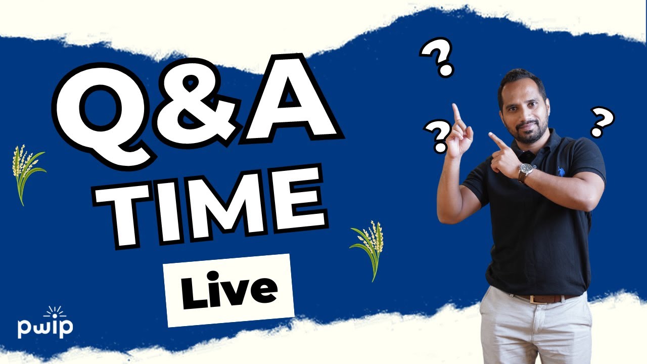 Live  Q&A Session | Export Imports & Rice