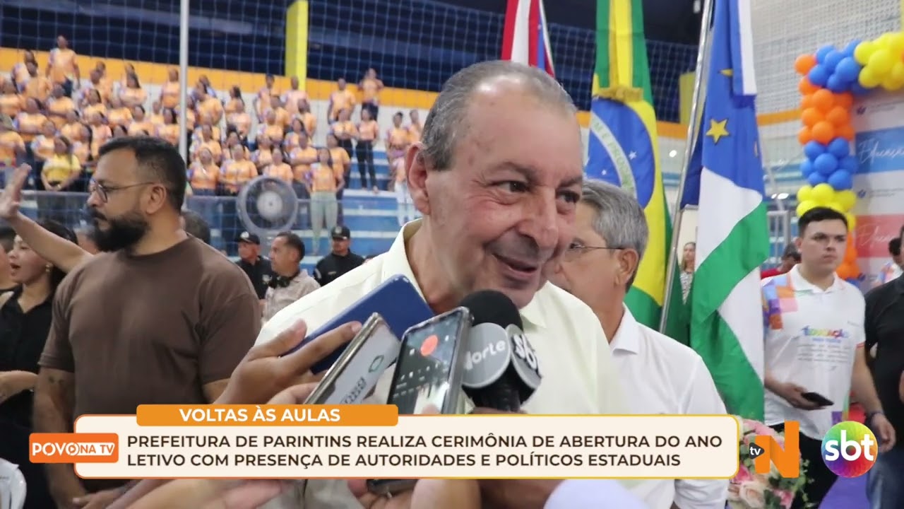 Com mais de 2 mil servidores da educação prefeito Mateus Assayag abre novo Ano Letivo em Parintins