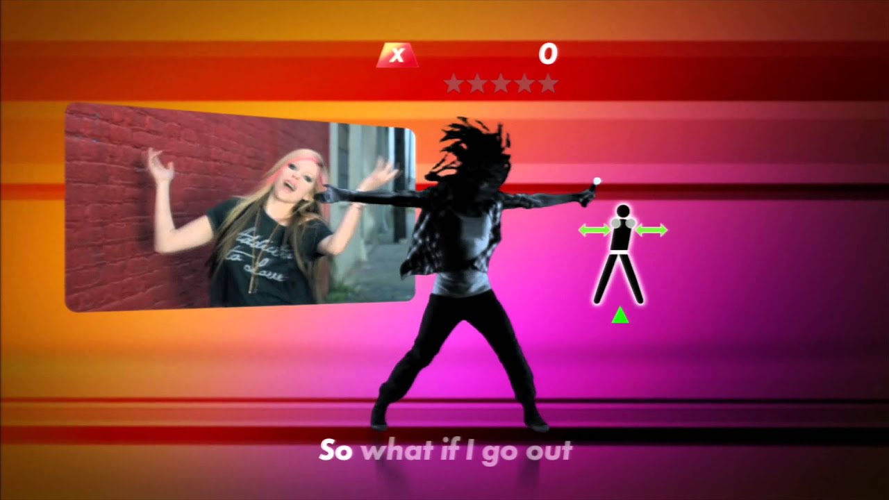 (PS3) Avril Lavigne - What The Hell | Everybody Dance 2