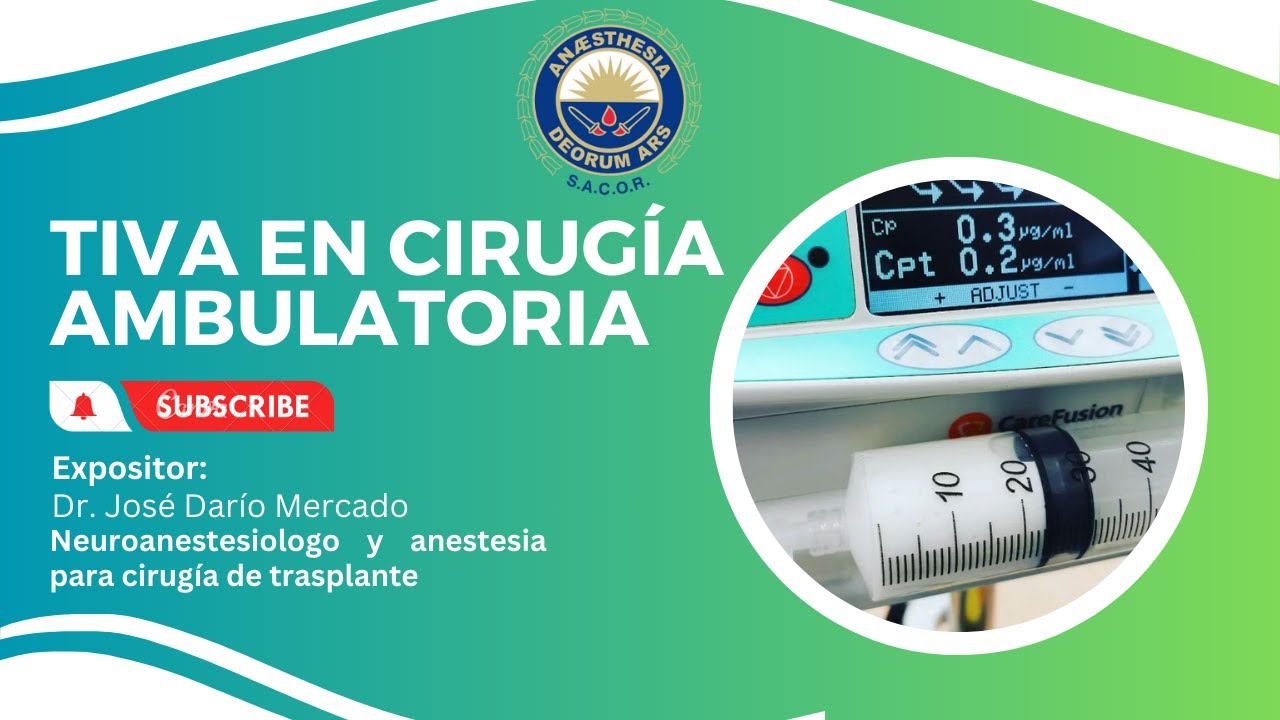 WEBINAR TIVA EN CIRUGIA AMBULATORIA VIDEO