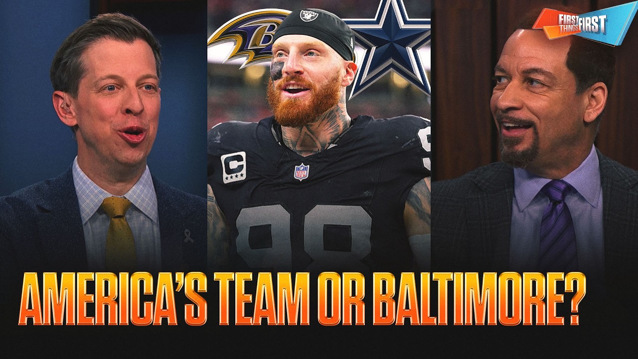 Brou's message to Maxx Crosby: 'He's a Raven, put on the purple' 😤 Danny's Free Agency Eye Test