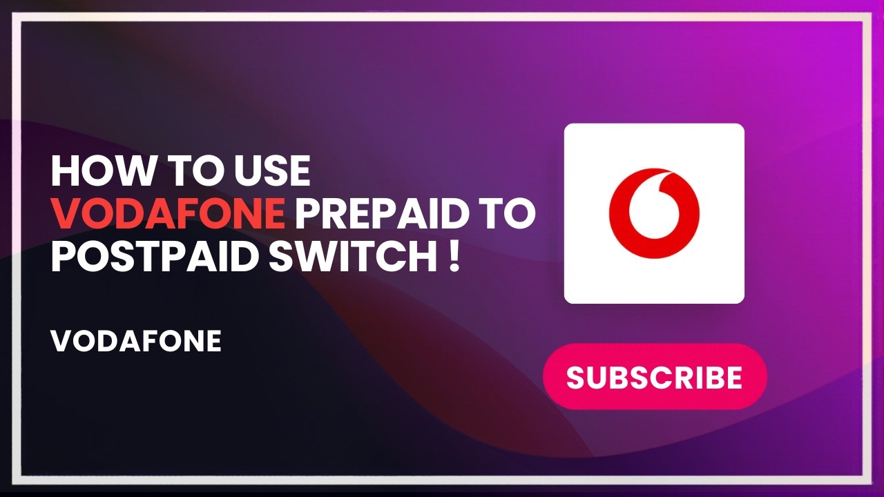 Как перейти с предоплатного на постоплатный тариф Vodafone!
