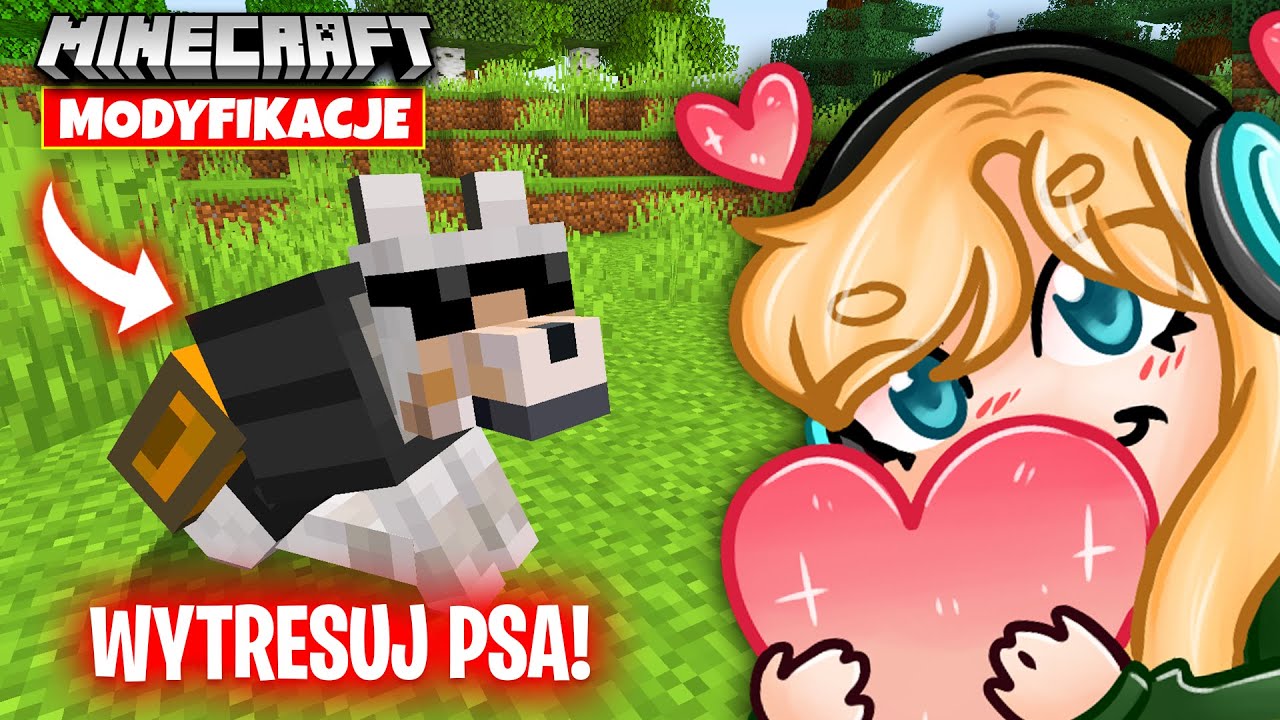 WYTRESUJ PSA w MINECRAFT | Doggy Talents Mod (1.16.4)