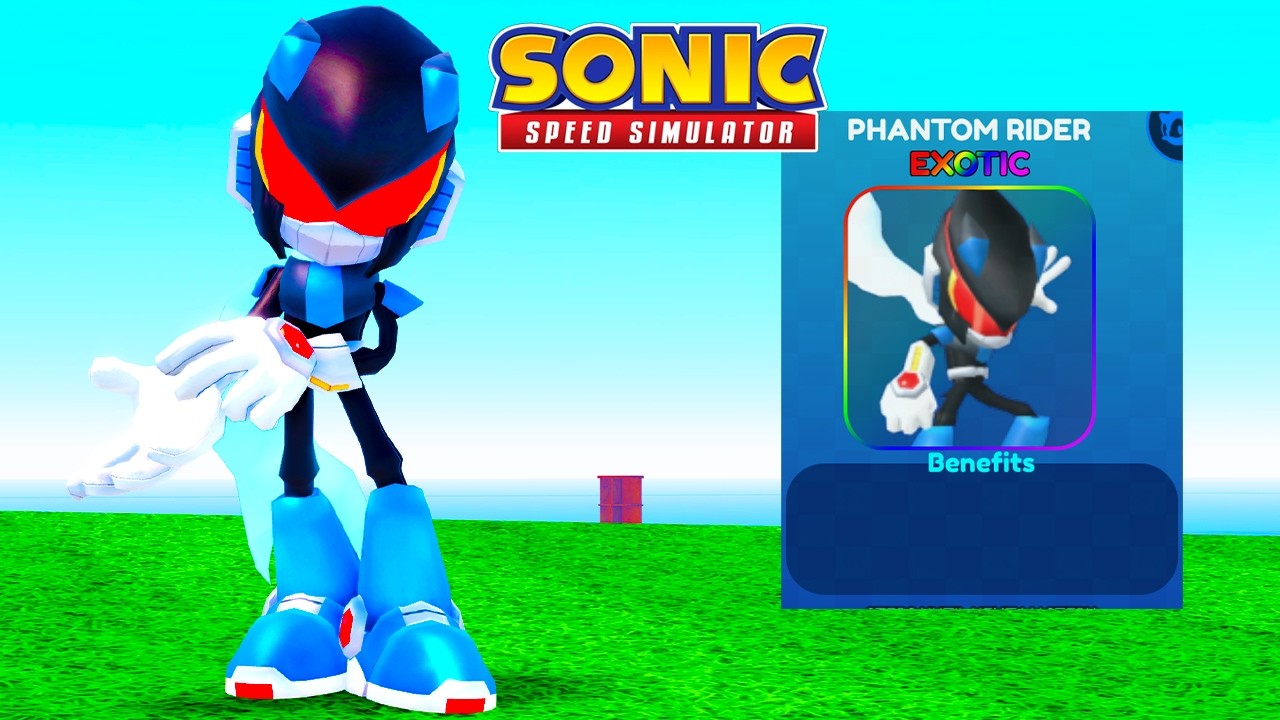 Unlock Phantom Rider & World 15 Metro City FAST! (Sonic Speed Simulator)
