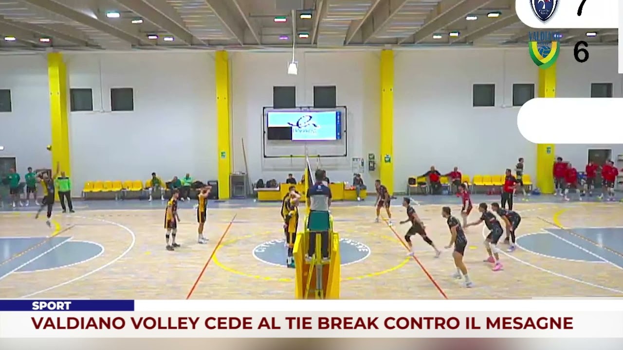 SPORT. VALDIANO VOLLEY CEDE AL TIE BREAK CONTRO IL MESAGNE