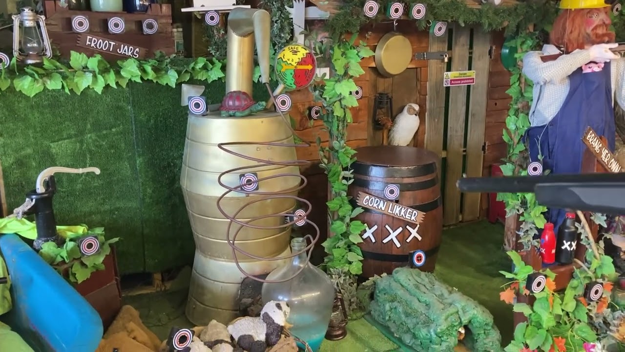 Hillbilly Moonshine Shooting Gallery at St Ives Amusement Arcade