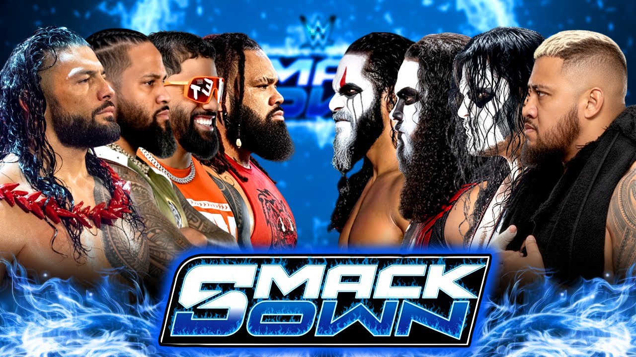 Команда Романа Рейнса против Соло Сикоа и The MFTs | WWE SMACKDOWN 02/янв/2026