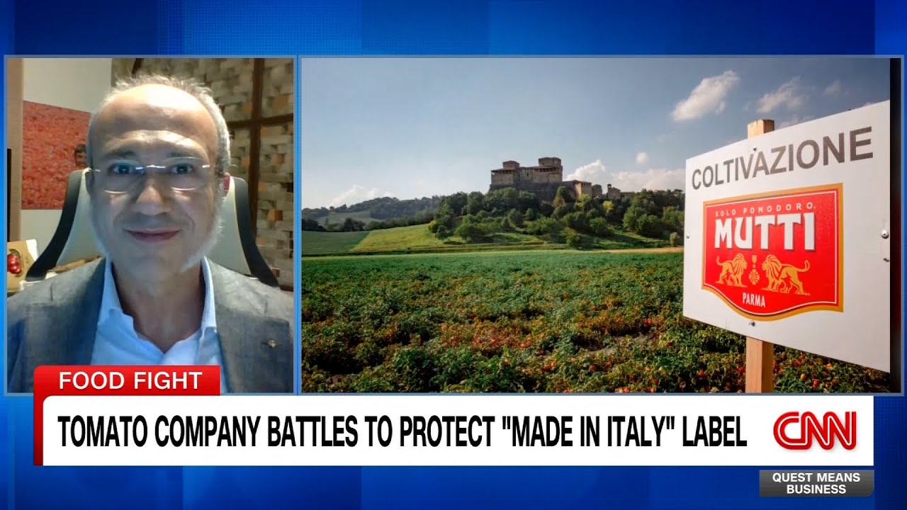 Mutti CEO Francesco Mutti on Companies Combining Chinese and Italian Tomatoes Into One Product