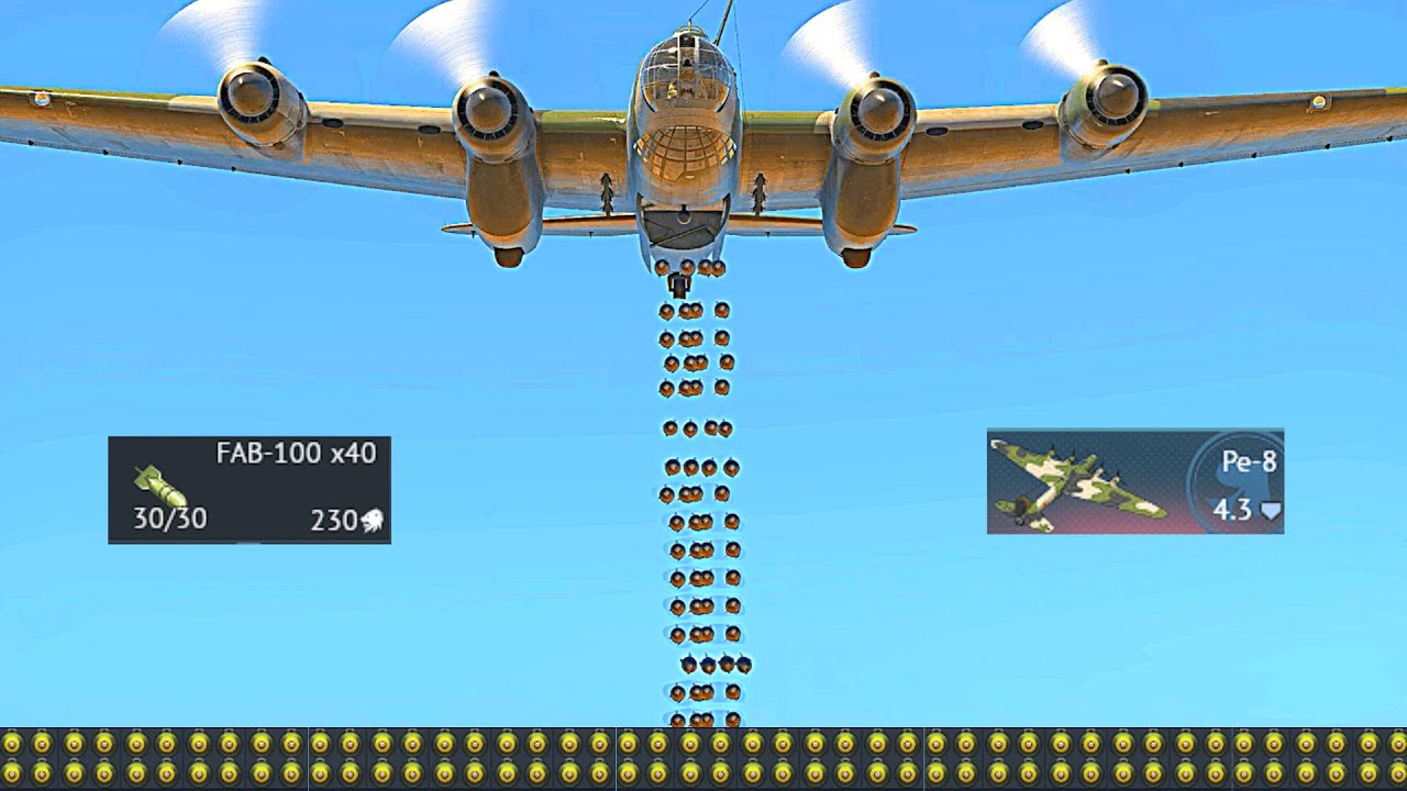 INSANE CARPET BOMBING 💣💣 40X100KG 🔥
