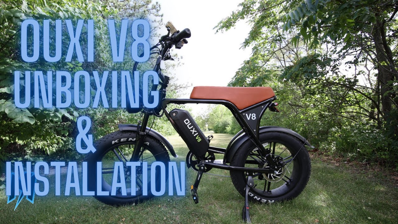 Ouxi V8 E Bike Unboxing and Installation