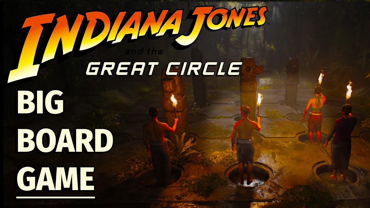 Solve the Big Board Game - Indiana Jones and the Great Circle