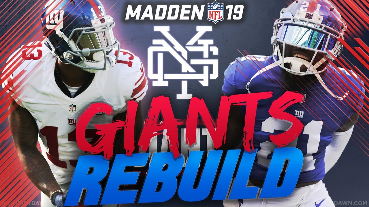 Rebuilding the New York Giants | Madden 19 Franchise | Saquon Barkley Rookie of the Year!