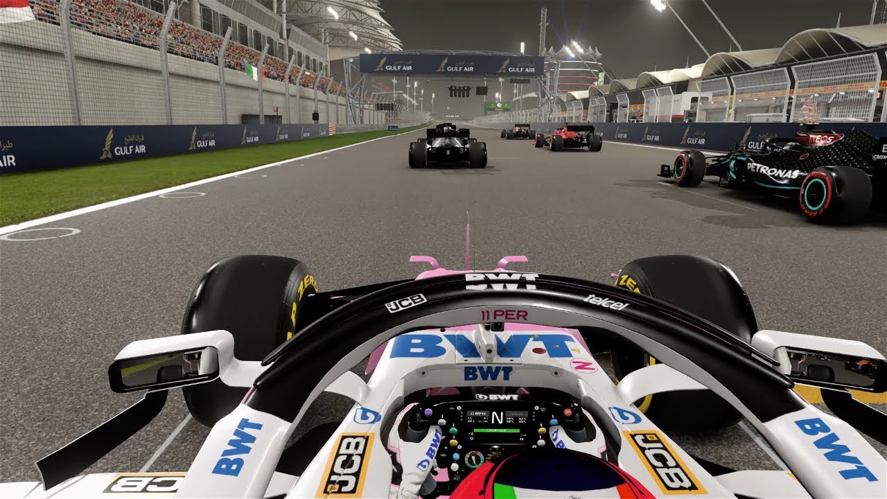 F1 2020 Sakhir GP | 25% Race around Bahrain Short | Keyboard