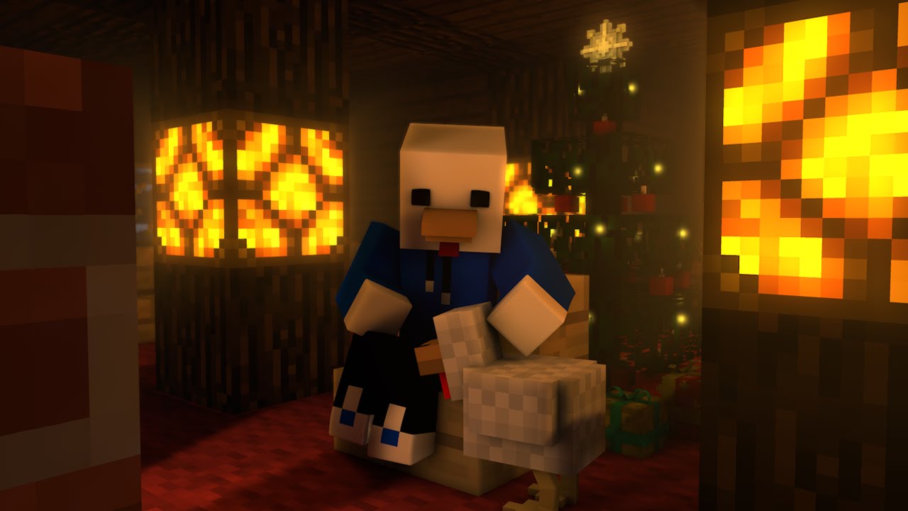 Una historia de Navidad - Animaci&oacute;n Minecraft