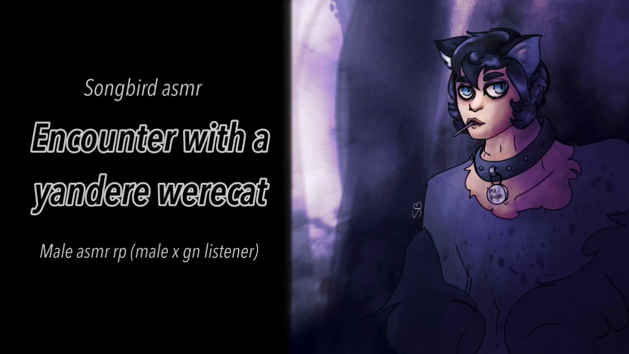 Encounter with a yandere werecat (male asmr rp (m x gn listener))