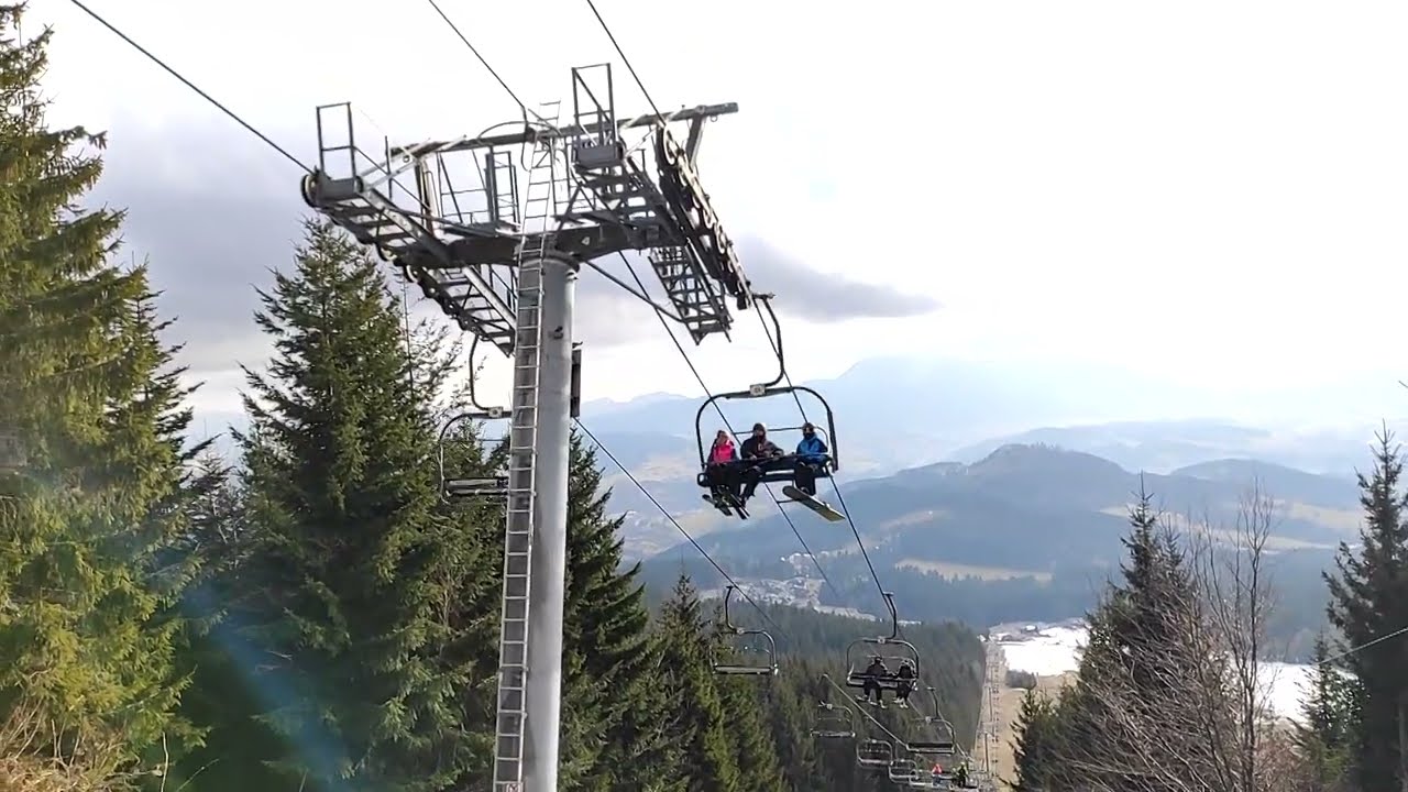 Skipark Kubínska hoľa SK, spodná 4-sedačková lanovka (A)