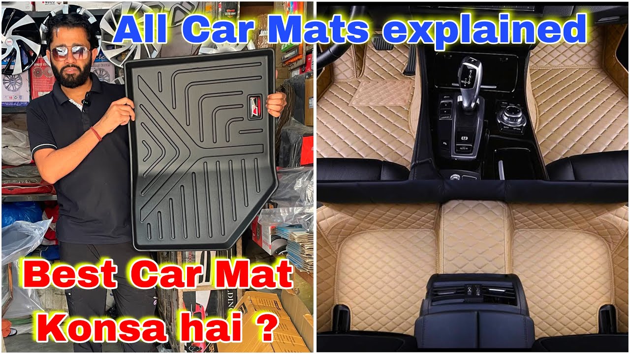 Konsa Car Mat Lena Chahiye 🤔 All Car Mats Explained in Hindi | Gfx Car Mats vs Car 7d Mat Comperison