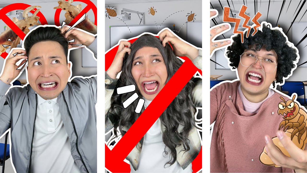 😰🚨Regina tiene PIOJOS contagió a TODOS🚨😱