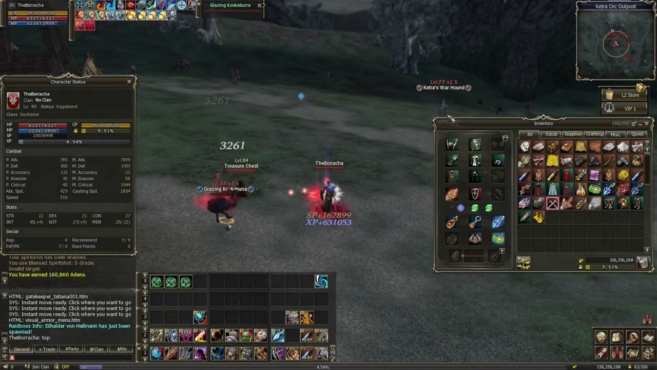 L2 OFF PTS - CLASSIC INTERLUDE - NECROMANCER , SOULTAKER , TESTE FARM