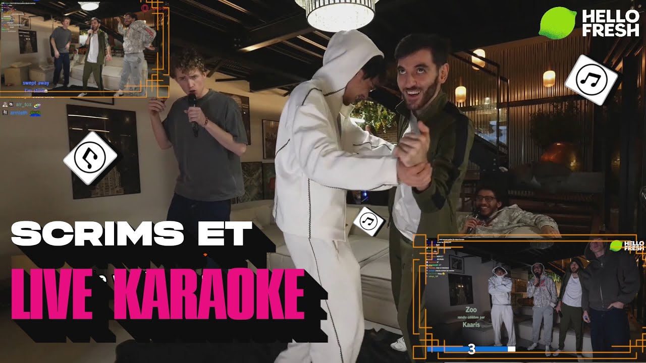 HIRO SE TIRE DE LA TEAM ? LIVE KARAOKE A LA VILLA ! - ZYB BEST OF #26