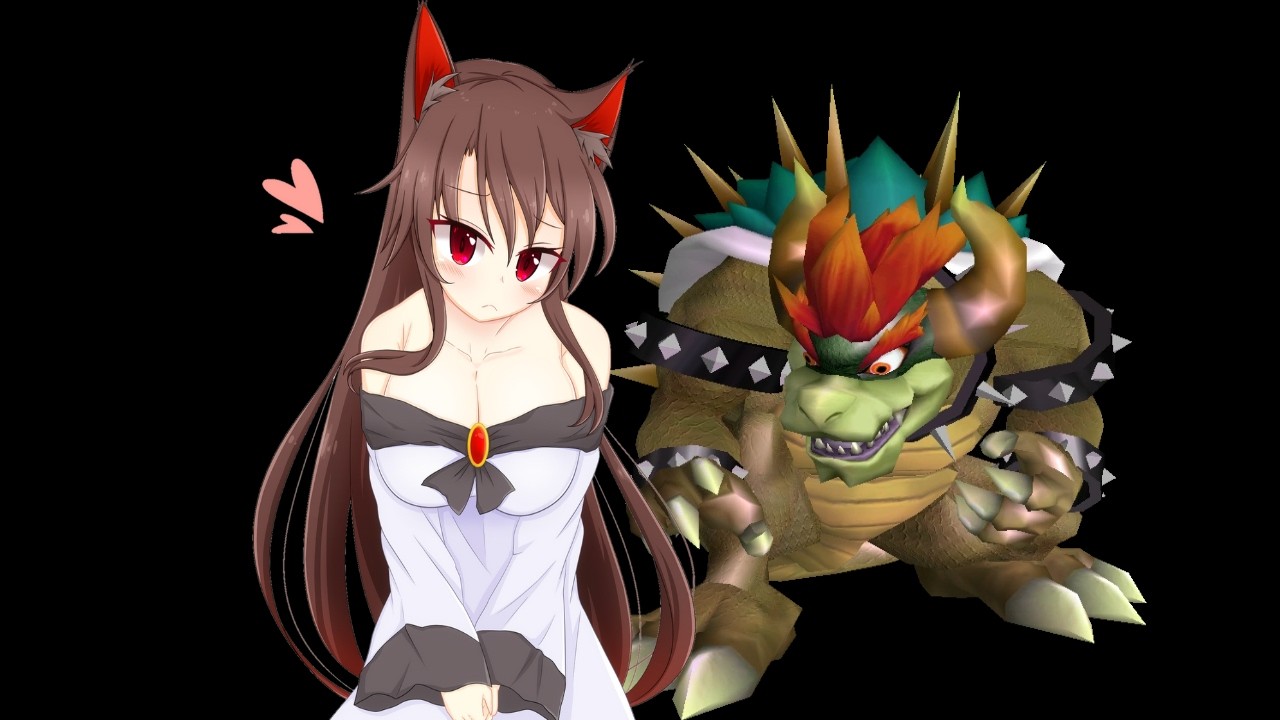 MUGEN KAGEROU IMAIZUMI KAWAII😊 & GIGA BOWSER