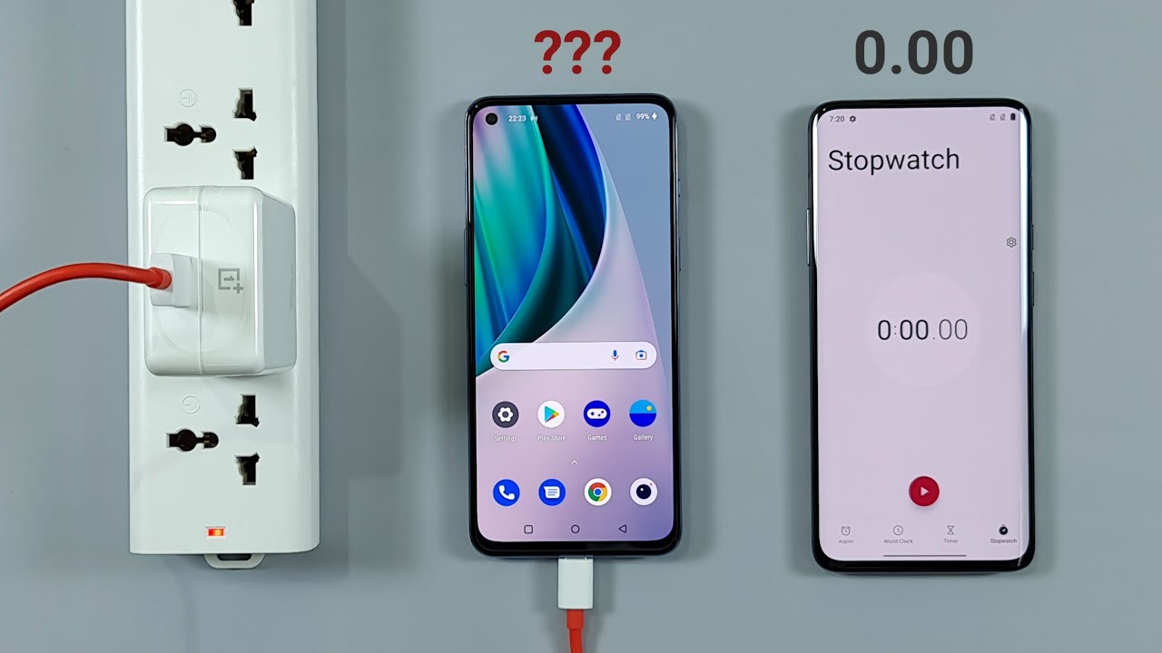 Oneplus Nord 2 | 65W Charging Speed Test