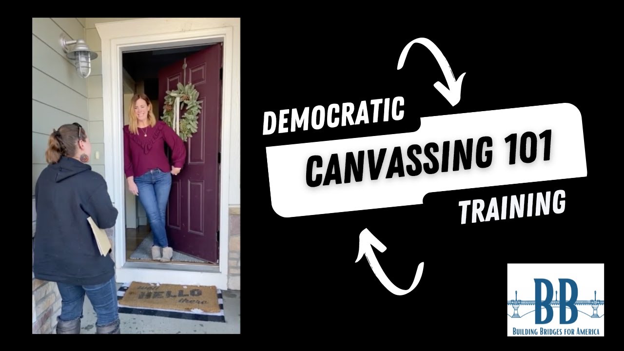 Canvassing 101- learn how to knock doors and turn out the vote to elect more Democrats!