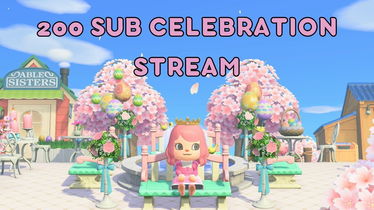 200 Sub Celebration Stream!! // Animal Crossing New Horizons