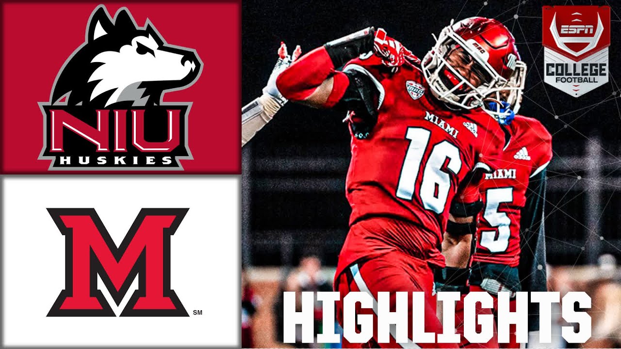 Northern Illinois Huskies vs. Miami (OH) RedHawks | Full Game Highlights | ESPN College Football