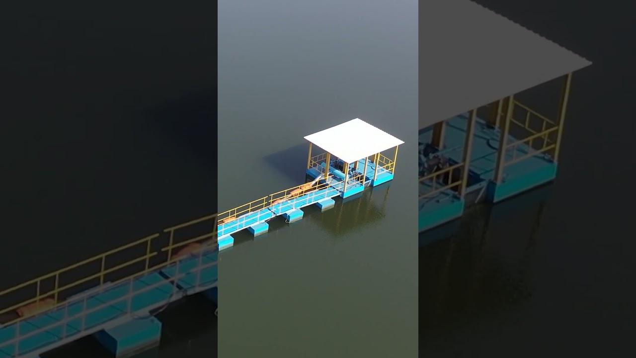 Floating Jetty for Clean Water | Sundargarh Drinking Water | Megha Engineering