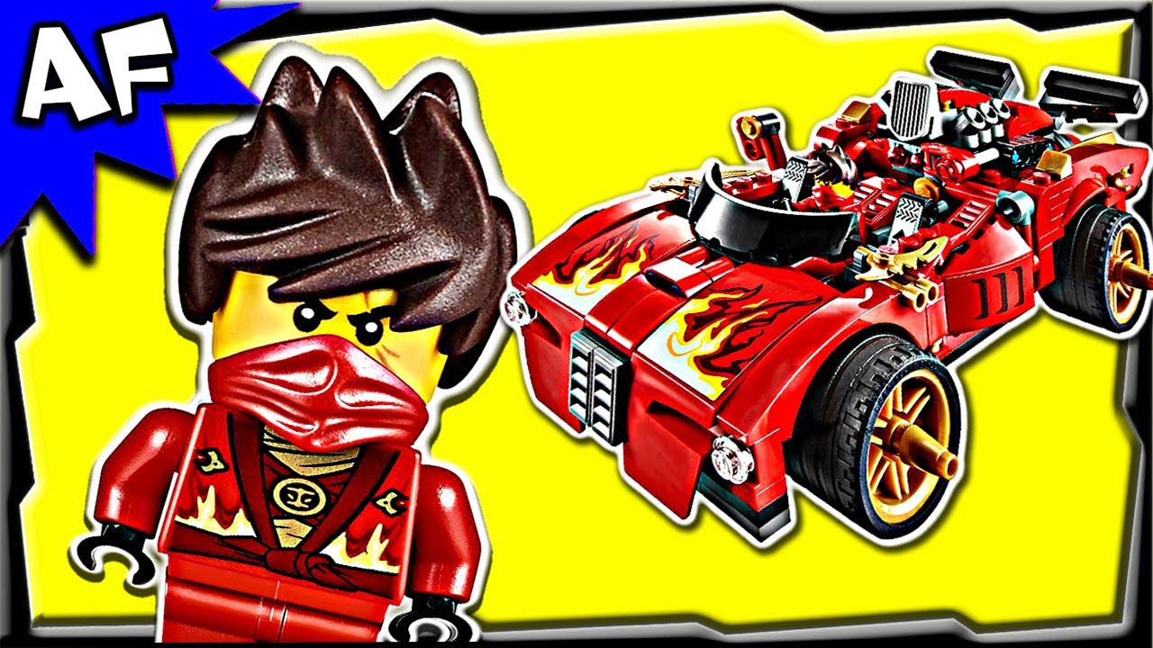 KAI's X1 NINJA CHARGER 70727 Lego Ninjago Rebooted Stop Motion Set Review