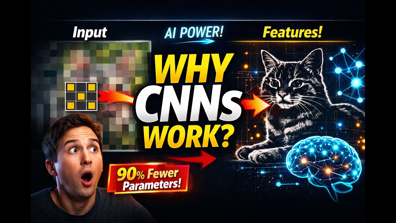 CNN Basics: Parameter Sharing & Sparsity