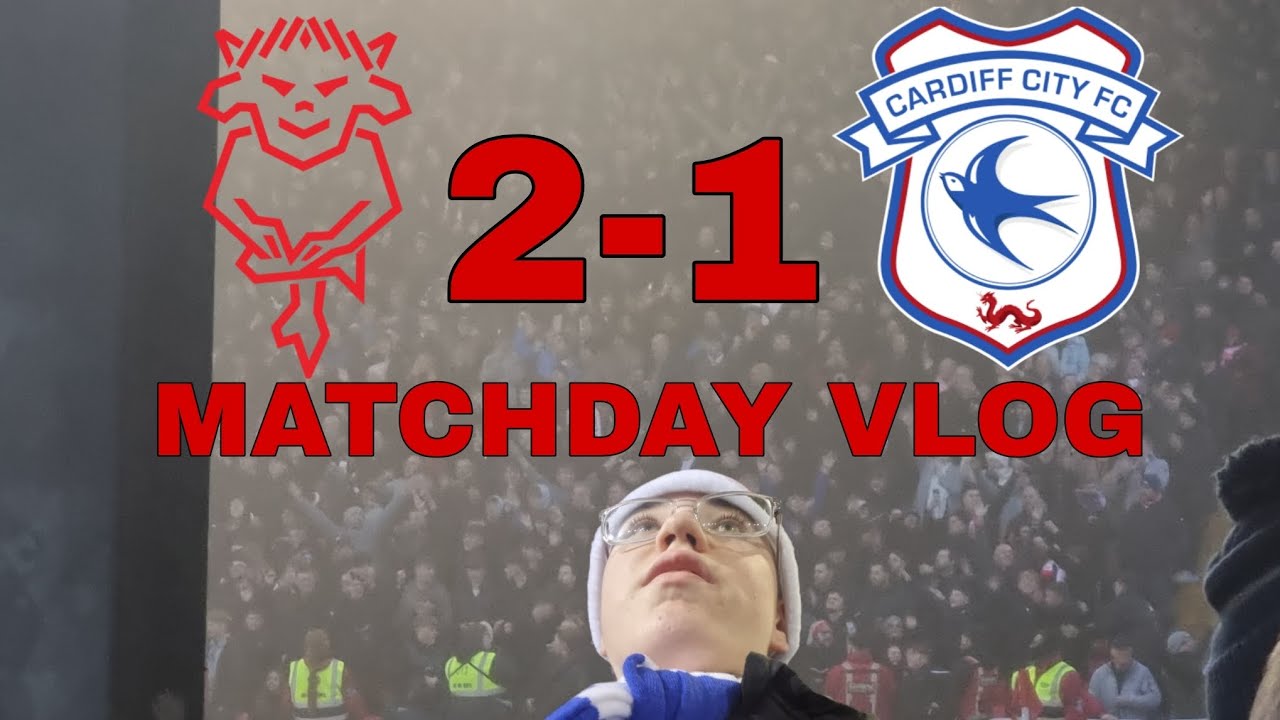 Unreal Home Fans And Limbs As Lincoln Win Top Of Table Clash! Lincoln 2-1 Cardiff Matchday Vlog!