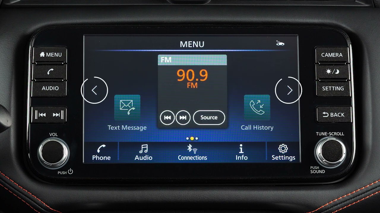 2023 Nissan Versa - Control Panel and Touch Screen Overview