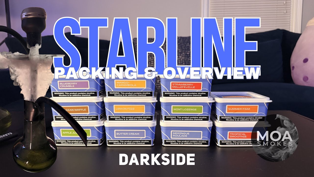 Кальян Starline от Darkside | Упаковка, вкусы и честный отзыв