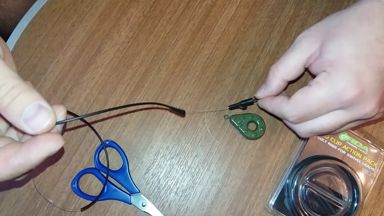 Carp Master Safety Lead Clip Montaža.