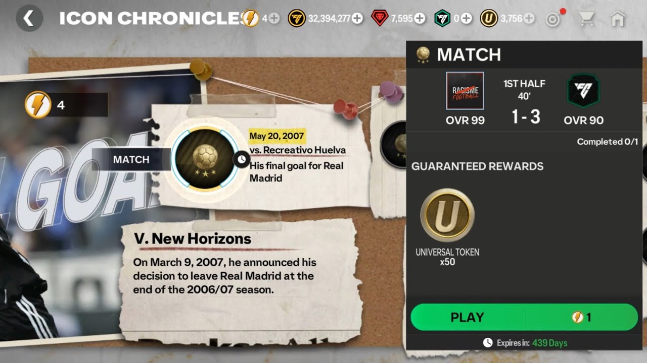 Icon Chronicles Roberto Carlos Chapter 5 Game 1