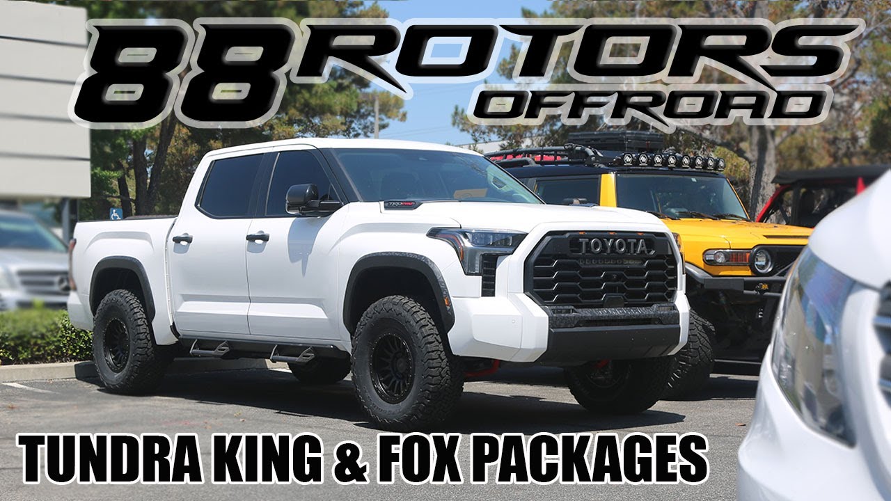 3RD GEN 2022+ TOYOTA TUNDRA KING & FOX SUSPENSION PACKAGES