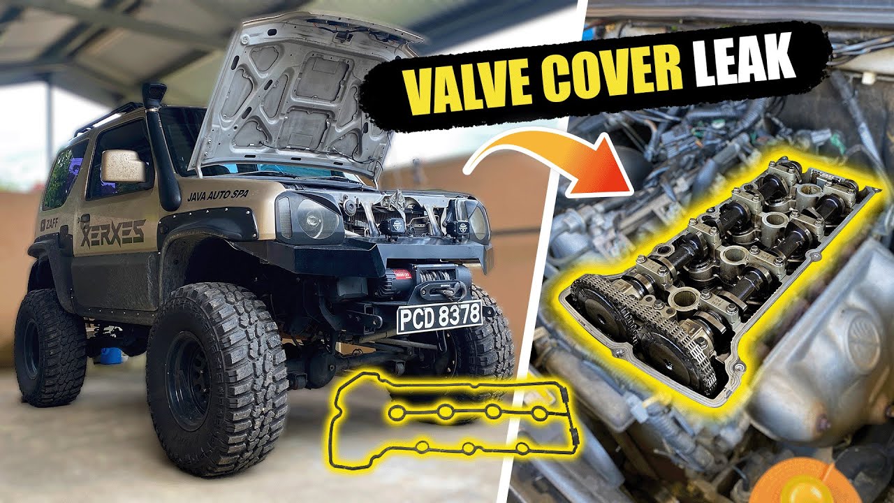Replacing a Leaking Valve Cover Gasket on my Suzuki Jimny