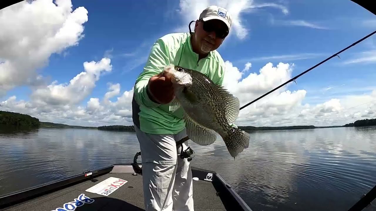 Late Summer Talquin Crappie Schools on Sidescan  and Livescope
