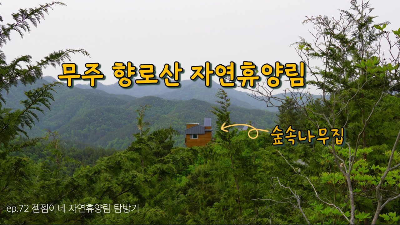 무주향로산자연휴양림 숲속나무집 | 단풍나무집 | 별빛하루야영장소개