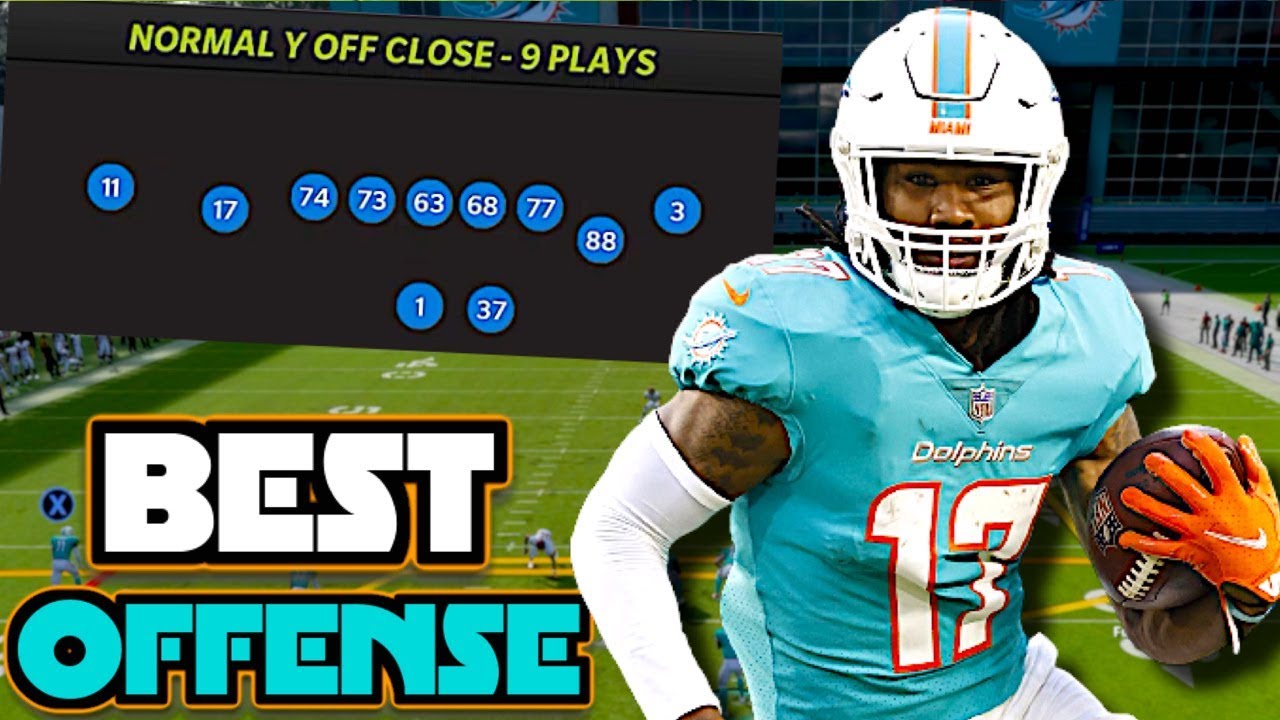 THE NEW BEST OFFENSE IN MADDEN 22?! GUN NORMAL Y OFF CLOSE MINI SCHEME!
