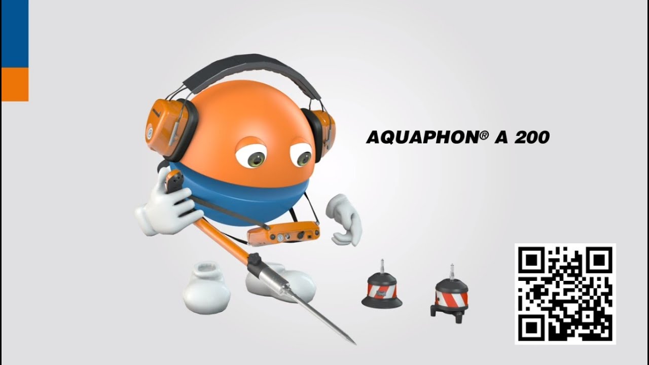 Geófono para la detección de fugas de agua AQUAPHON® A 200