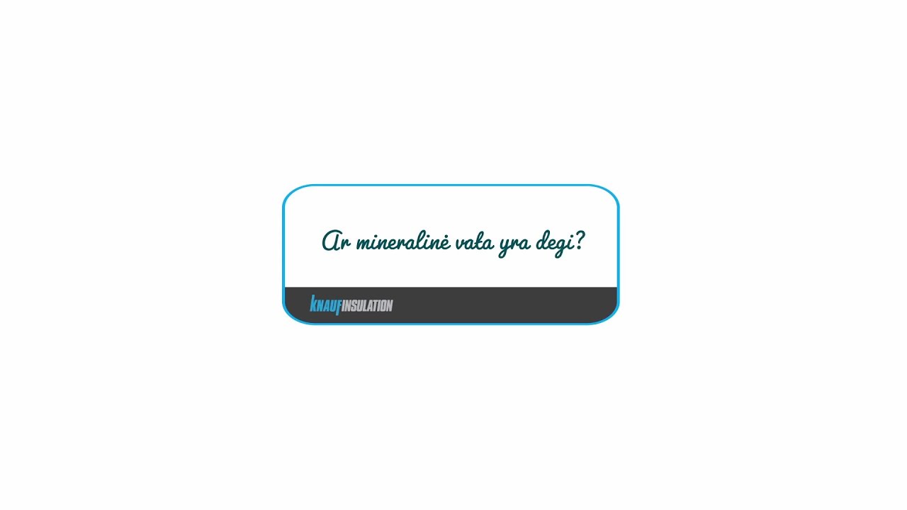 Video FAQ - Czy wełna mineralna jest łatwopalna?