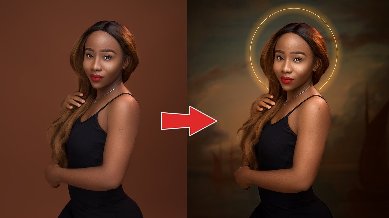How to create amazing painterly & creative Fine Art Background in Photoshop