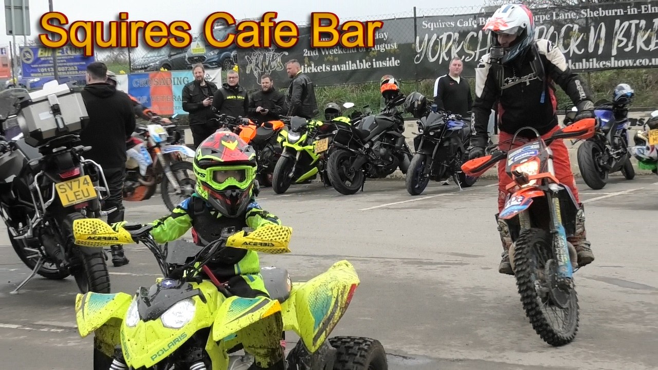Squires Biker Cafe, March 2026, Leeds UK