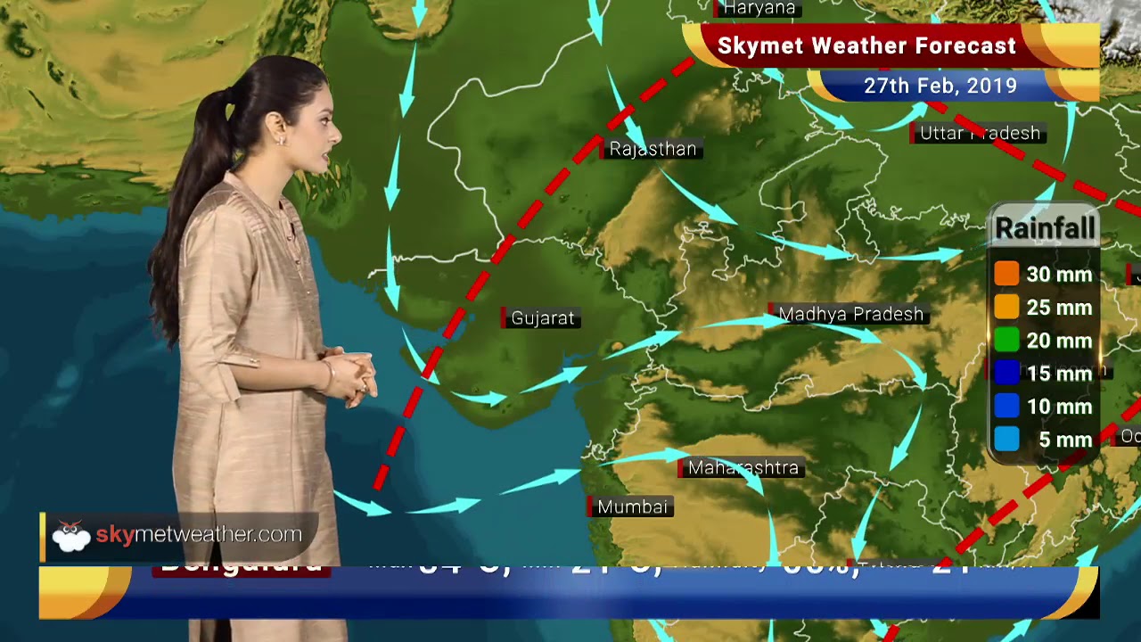 Weather Forecast Feb 27: Rain in Delhi, Patna, Ranchi; Lightning in West Bengal | Skymet Weather