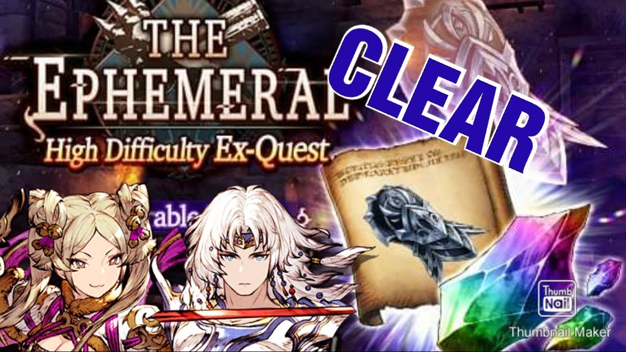 [FFBE WOTV] THE EPHEMERAL HIGH DIFFICULTY CLEAR ABRIDGED EXPLANATION