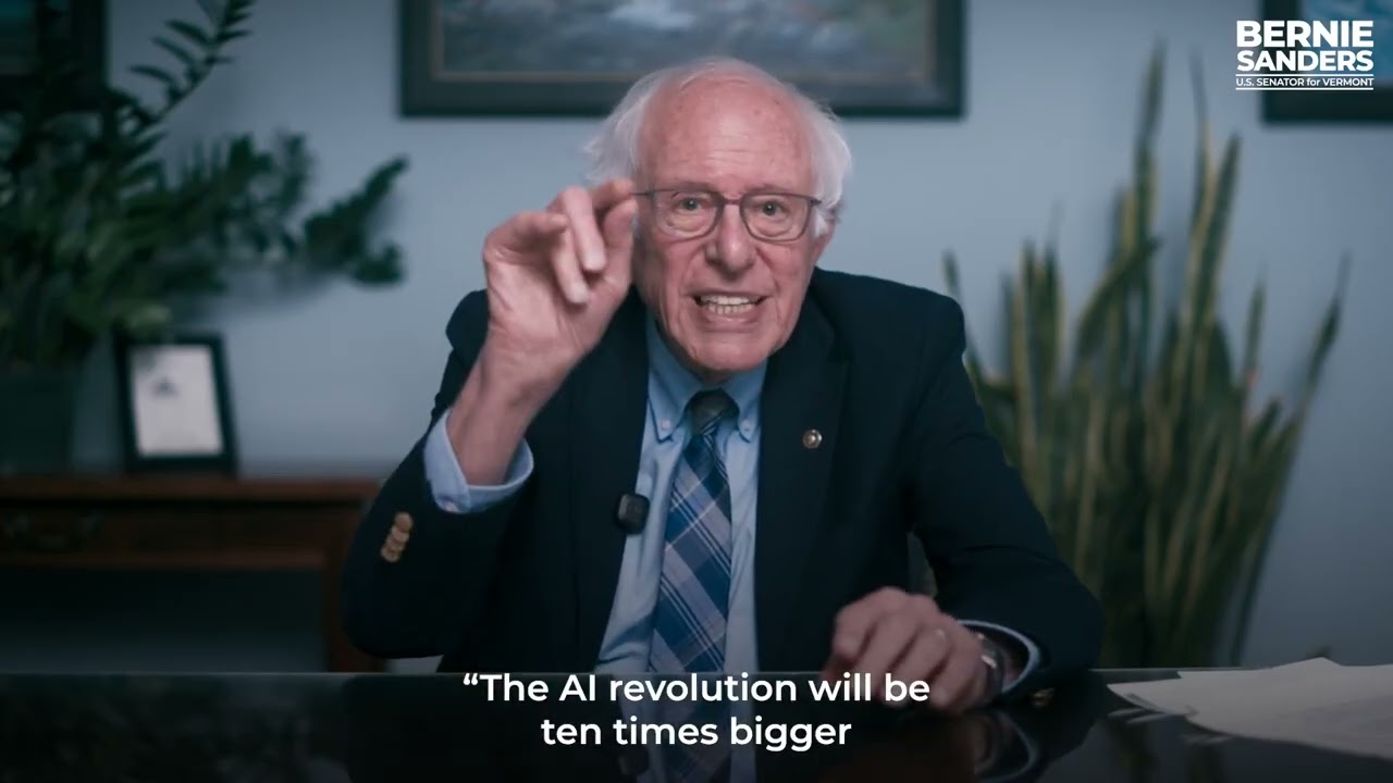 Bernie Sanders Calls For 'moratorium' on AI Data Centers