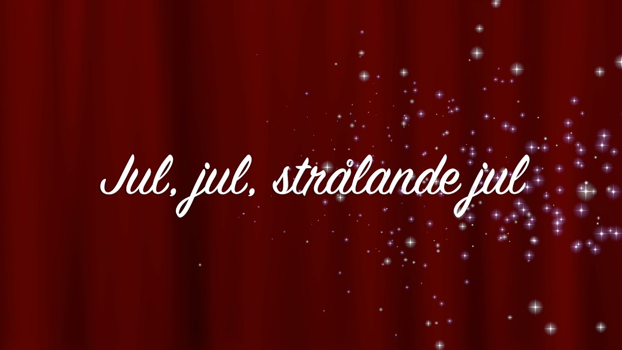 Jul, jul, strålande jul med Ann-Katrine Burman och Yngve Lithén